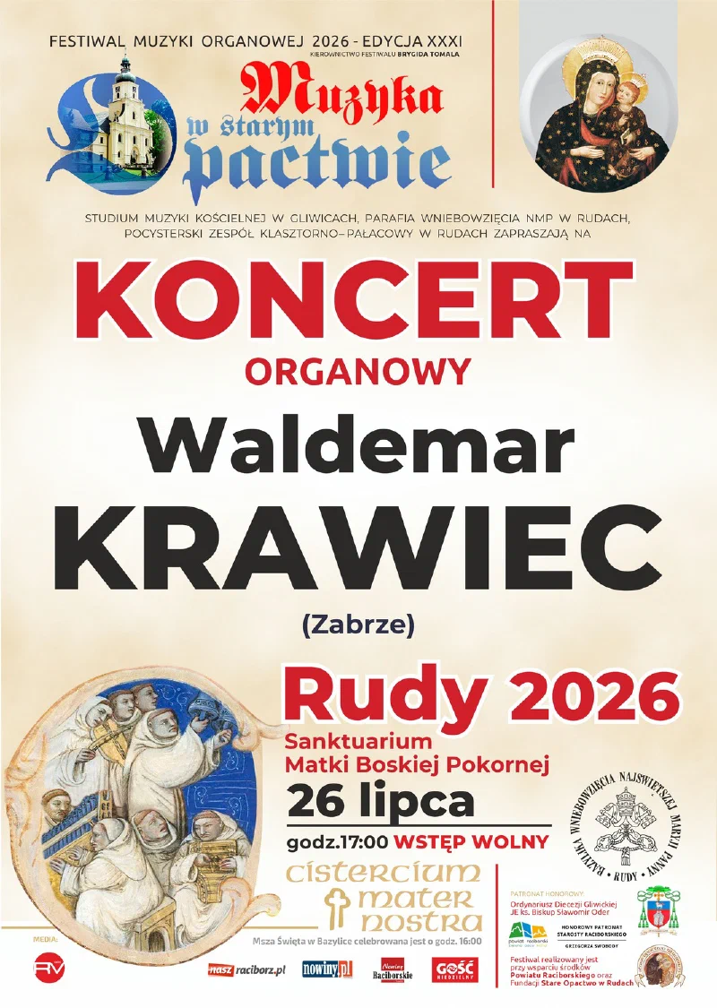 Plakat koncertu